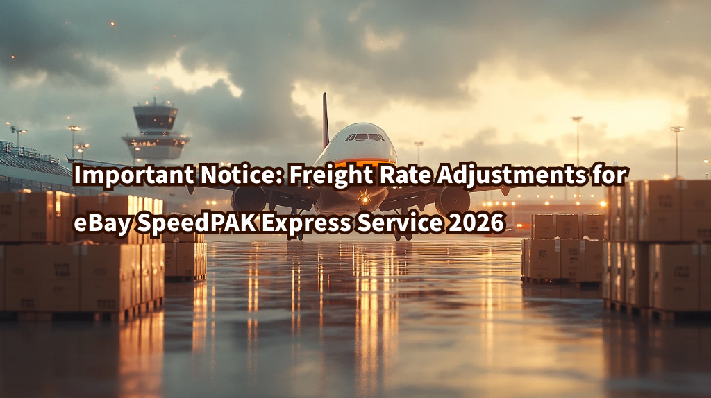 Important Notice: Freight Rate Adjustments for eBay SpeedPAK Express Service 2026